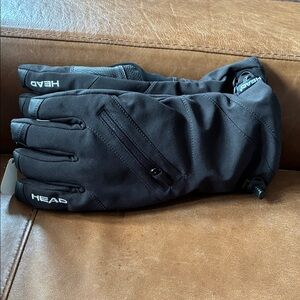 Head Black Insulated Gloves